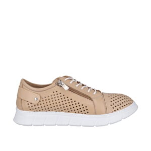 Cabello EG172 wide-fit lace and zip shoe